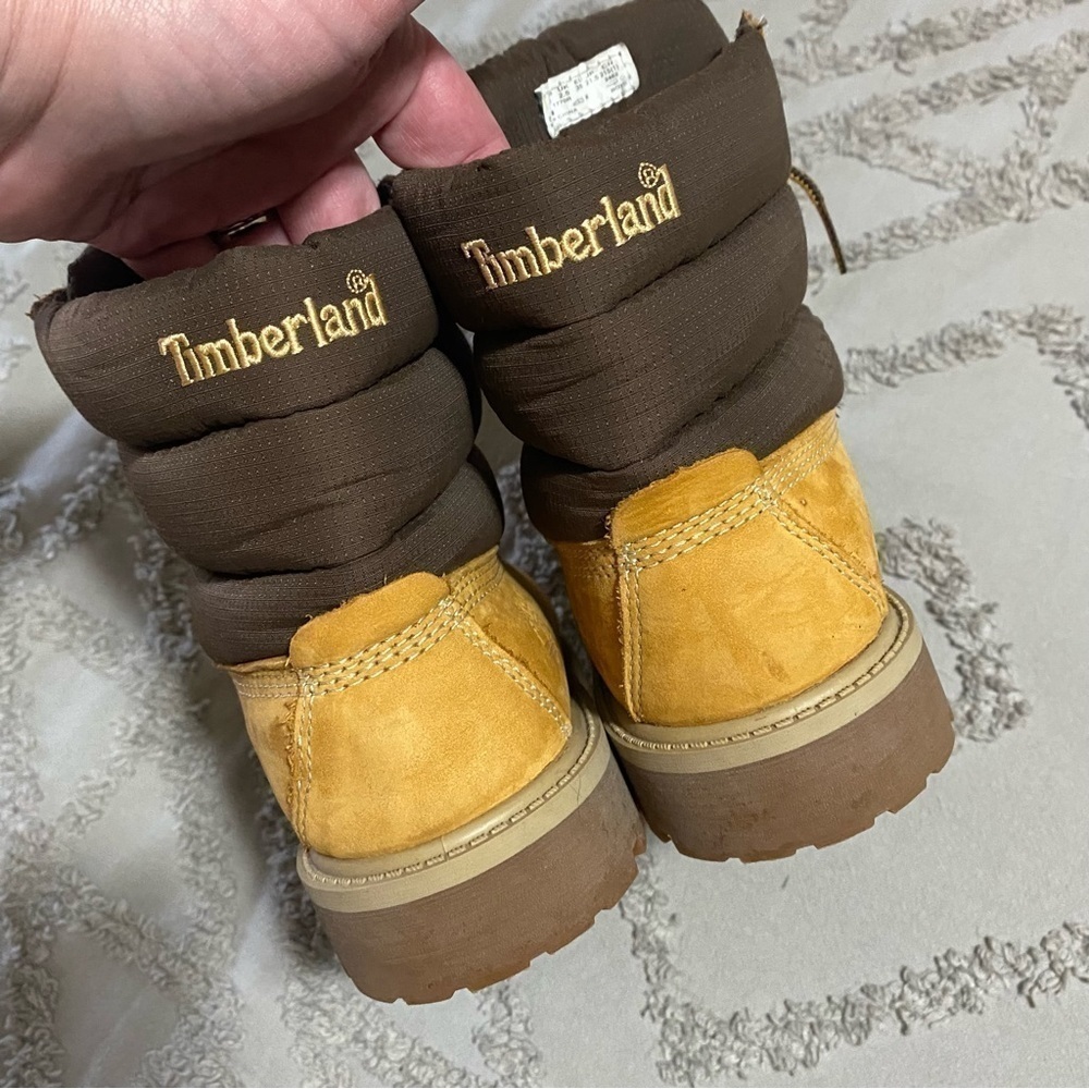 𝅺timberland Youth 6” Quilt Boot size 3 (35) - Picture 9 of 12